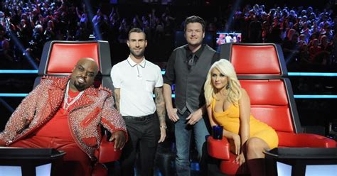 who were the original four coaches on the voice